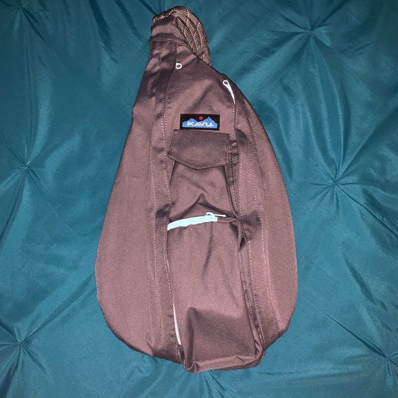 Kavu Handbags - KAVU Rope Sling Bag - Gray Water Resistant